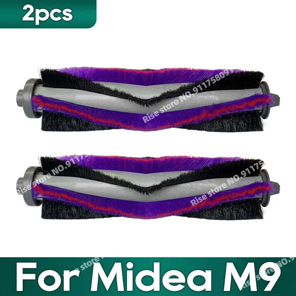 Compatible for Midea M9, EUREKA E10s, Obode A8 Vacuum Cleaner Accessories Main Side Brush Hepa Filter Mop Rag Replacement Parts
