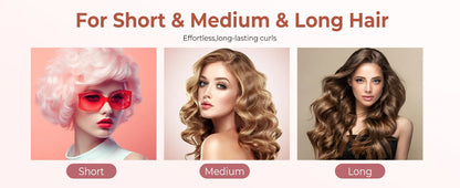 Ceramic Mini Hair Curler 25mm Travel Curling Iron Dual Voltage Curling Wand Small Hair iron Styler Curly Hair Products