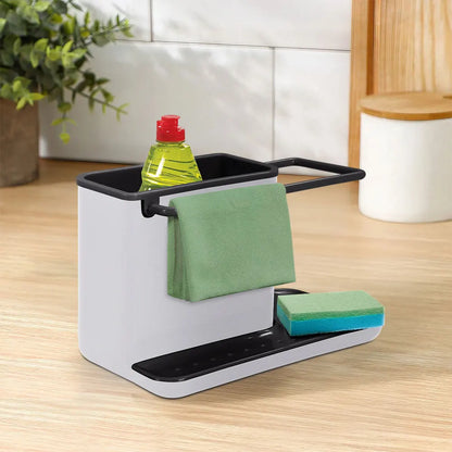 Kitchen Sponge Cloth Holder Sink Caddy Organiser