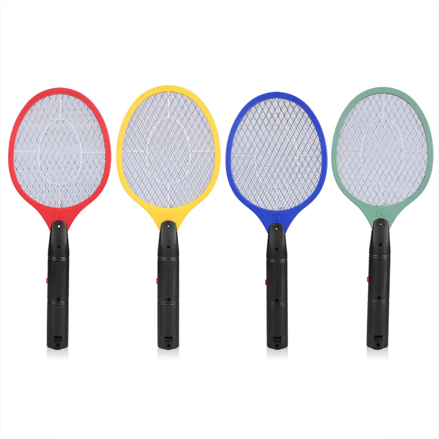 Electric Mosquito Swatter Cordless Battery Power Electric Fly Mosquito Swatter Bug  Racket Insects Killer