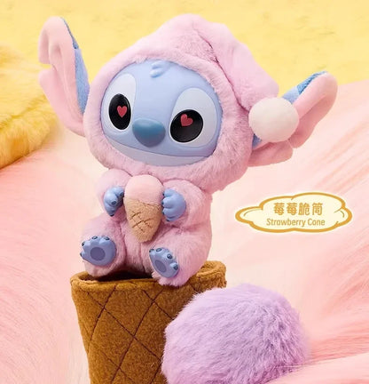 New Stitch Eat Some Thing Before Sleep Series Vinyl Blind Box Bag plush Pendant Cute Doll Mystery Box Toy Adult Gift