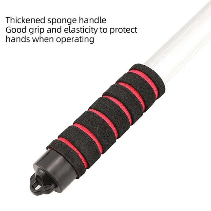 Extendable Aluminum Ice Scraper Snow Brush for Car Windshield Telescopic Extra-long Snow Shovel