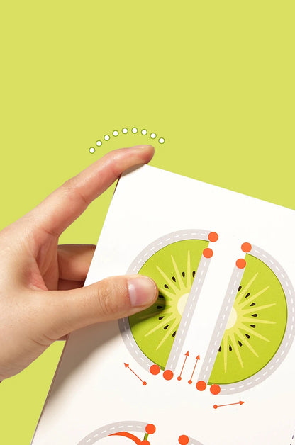 Montessori Writing Control Training Book Reusable Magical Tracing Workbook Practice Book Children Drawing Education Stationery