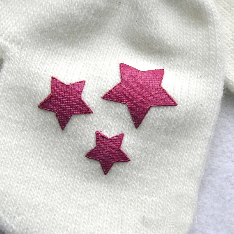 New 1-4Y Kids Gloves Winter Baby Plush Coral Gloves Toddler Full Fingers Cute Mittens Warm Windproof Glove For Boys Girls