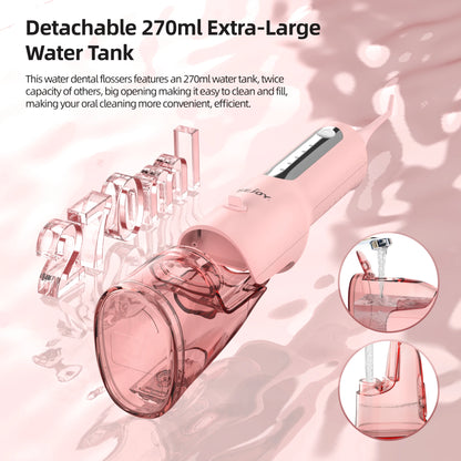 SEJOY Home Dental Oral lrrigator Water Flosser 4 Colors Thread Teeth Pick Mouth 5 Modes Washing Machine USB Rechargeable