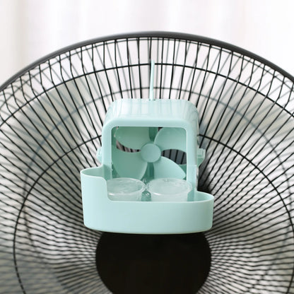 Summer Cooling Artifact Electric Fan Cooling Household Floor Fan Desktop Fan Clip-on Ice Cube