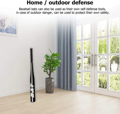 Aluminum Alloy Thickened Baseball Bat And Softball Gloves Ball 20inch four Colors Outdoor Sports Home Person Self-Defense Gear