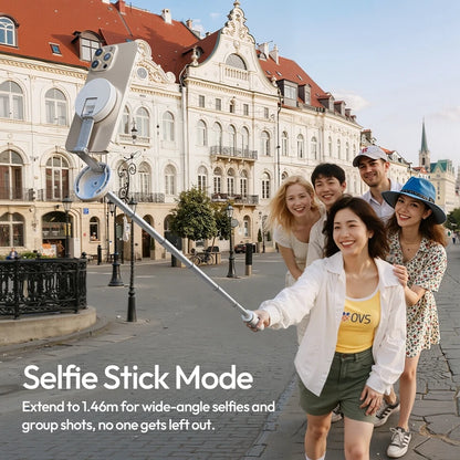 Ulanzi MT85 Automatic Phone Tripod Smartphone Selfie Stick Stand 1.5M With Bluetooth Controller 10M Wireless Magsafe for TikTok