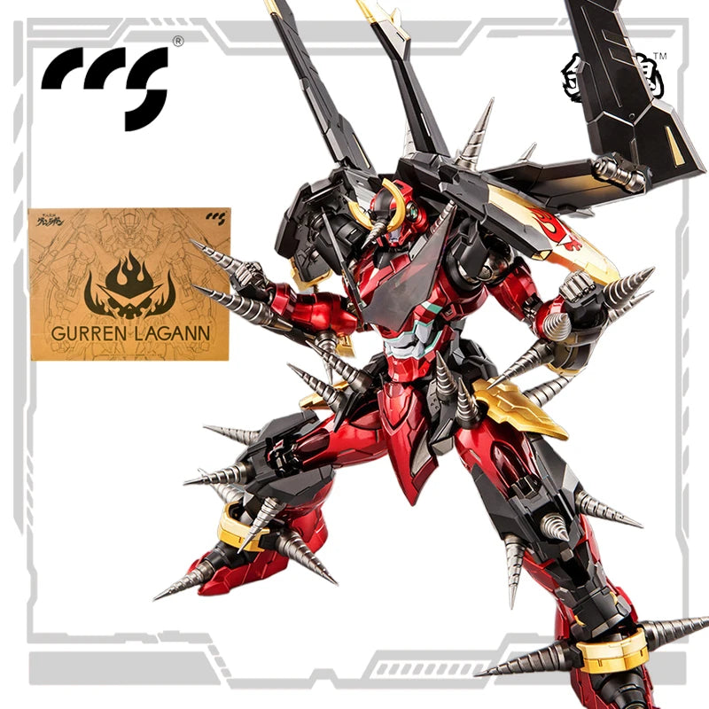 CCS Original TOYS Series GURREN LAGANN\LAZENGANN Anime Action Figure Assembly Model Toys Collectible Model Gifts for Boys