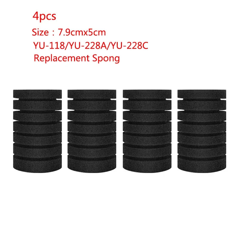 Premium Aquarium Bio Filter - Biochemical Sponge Filter for Fish Tank Air Pump & Skimmer System