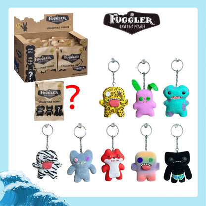 Fuggler Orignal Blind Box Keychain Pendant Model Doll Funny Ugly Monster Figure Statue 6-8.5cm Ornaments Dolls Birthday Gifts