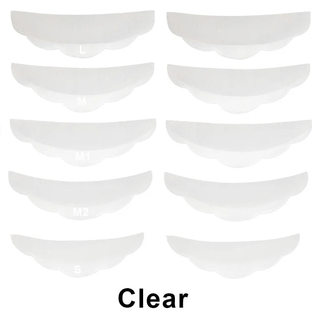 Eyelash Perming Pads Silicone Eyelashes Perm Curler Reusable Lash Lift Shield Pads lash Lifting rods and glue gel