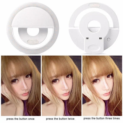 Live Broadcast Fill Light Phone Self Shot live Broadcast Light Whitening indoor Camera Small Portable For Tiktok Shooting Props
