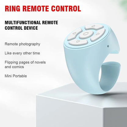 Blutooth Remote Control Scrolling Finger Tiktoks Remote Mobile Phone Video Remote Control Selfie Stick Camera Controller