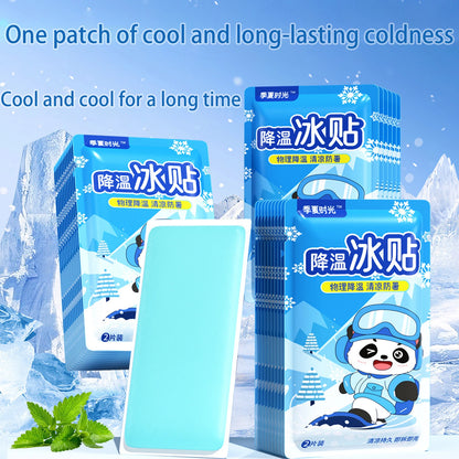 Summer cooling patches help alleviate the high temperatures in summer, provide comfort during travel and camping.