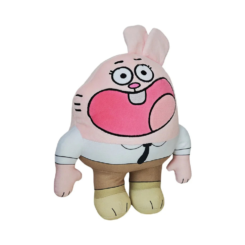 Cute World Of Gumball Darwin Plush Doll Cartoon Banana Joe Anais Richard Nicole Plushie Kawaii Soft Decor Pillow Toy Kids Gift