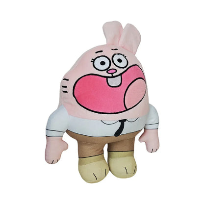 Cute World Of Gumball Darwin Plush Doll Cartoon Banana Joe Anais Richard Nicole Plushie Kawaii Soft Decor Pillow Toy Kids Gift