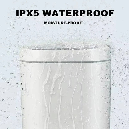 7L Automatic Sensor Trash Can for Kitchen Garbage Tin for Bathroom Light Luxury Family Living Room Cracks Smart Garbage Bin