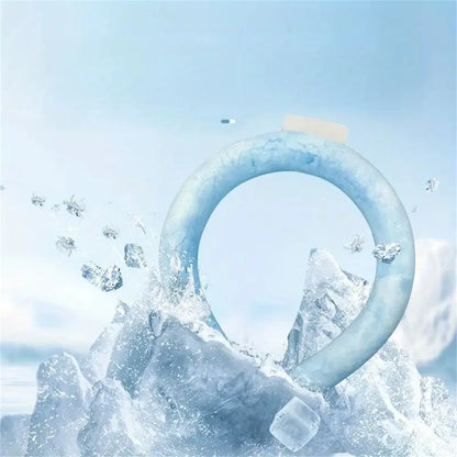 Summer Neck Cooling Wraps Reusable Ice Neck  Cooler Wraps for Outdoor Indoor Hot Weather