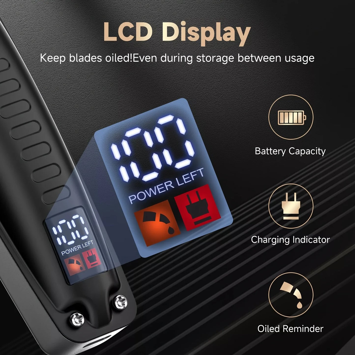 SEJOY Professional Hair Clippers for Men Hair Trimmer Kit Cordless Barber Machines Men's Shaver Gifts