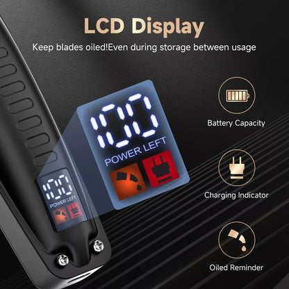 SEJOY Professional Hair Clippers for Men Hair Trimmer Kit Cordless Barber Machines Men's Shaver Gifts