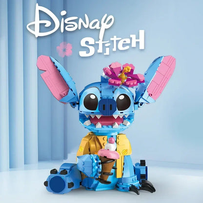 Disney Stitch Building Blocks Set - 784 Pieces Angel Compatible Building Bricks Toy Gift