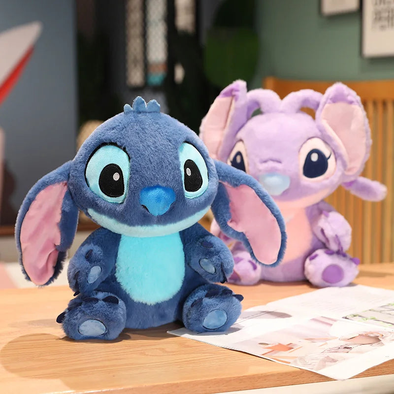 Disney Plush Doll Stitch Lilo Doll Cute Lilo & Stitch Plush Stuffed Toy Xmas Children's Birthday Gift Kawaii Decoration Toys