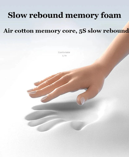 Multifunction U-Shaped Sponge Core Neck Pillow Slow Rebound Soft Travel Pillow For Sleeping Cervical Health Massage Nap Pillows