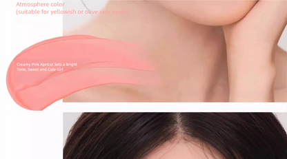 AZTK Blusher Color Face Makeup Rendering Liquid Blush JC04 Moisturizer Longlasting Beauty Expands Contracts Cheek Cosmetics