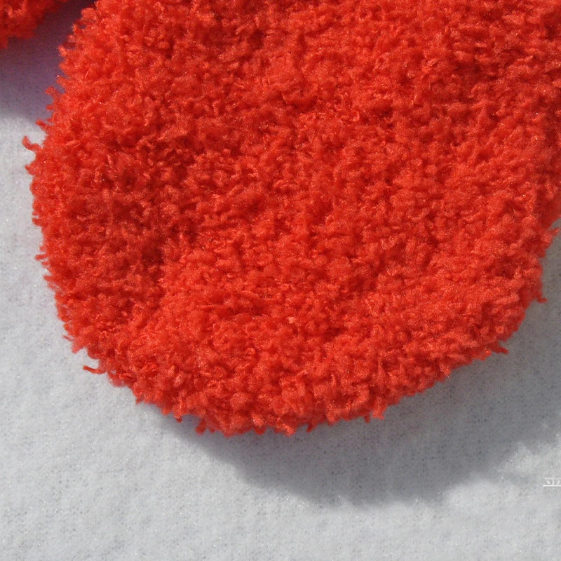 New 1-4Y Kids Gloves Winter Baby Plush Coral Gloves Toddler Full Fingers Cute Mittens Warm Windproof Glove For Boys Girls