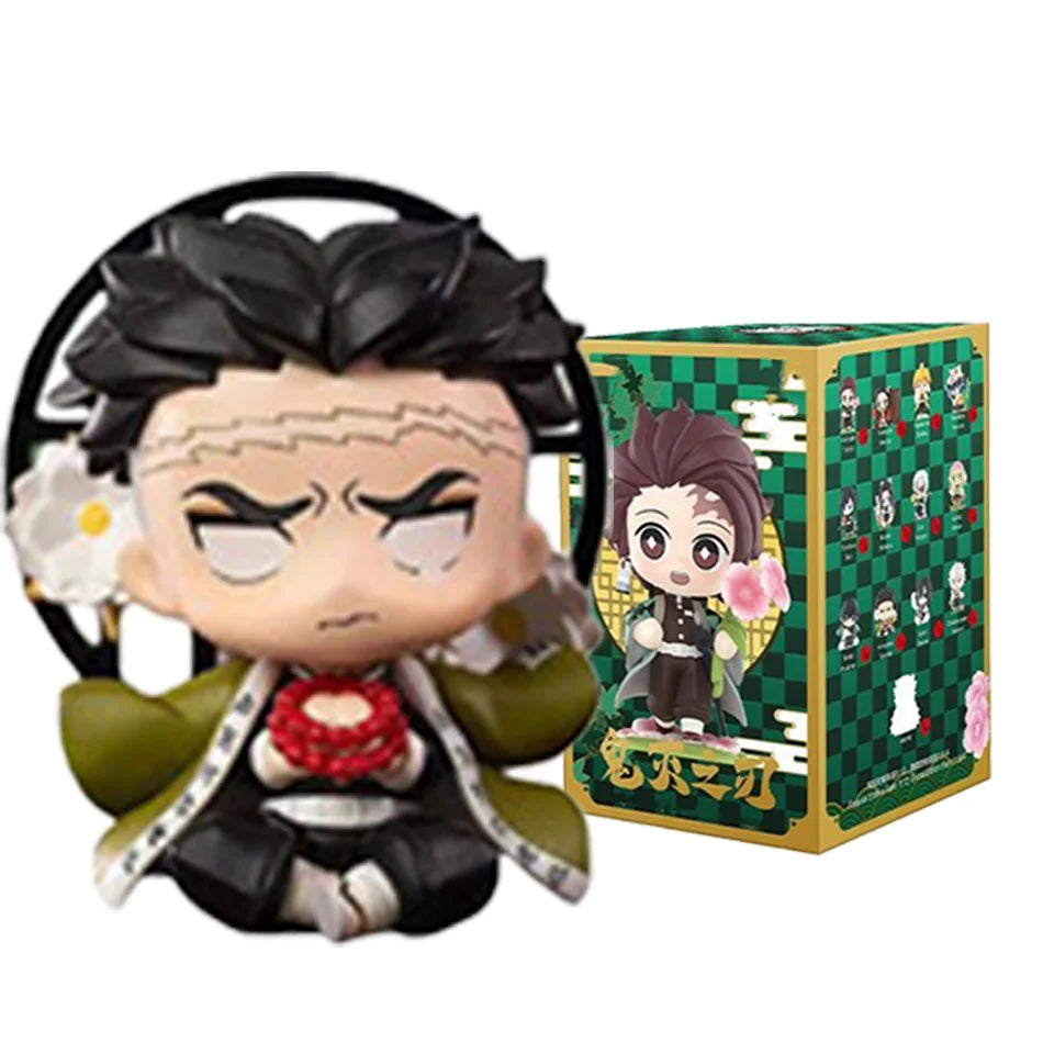 Demon Slayer Tanjiro Kamado & Nezuko Collectible Figure Blind Box - Official Bandai PVC Statue