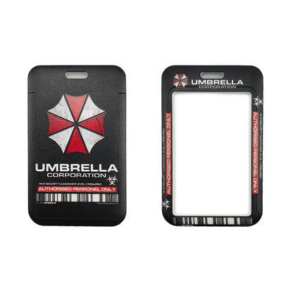 Game logo PVC Card Cover Student Campus Hanging Neck Bag Card Holder Lanyard ID Card Holders key chain