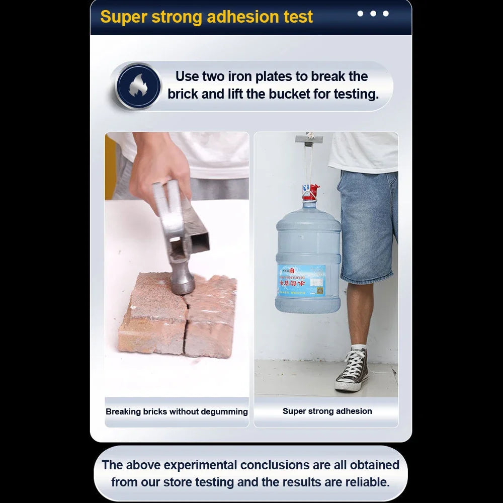 10/6/4/2Pcs Metal Repair Adhesive High Strength Bonding Sealant Weld Seam Metal Adhesive Heat Resistance Strong Casting AB Glue