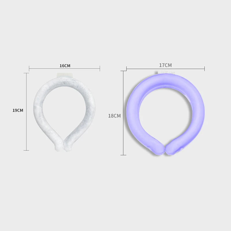 Summer Supplies To Prevent Heatstroke Cooling Artifacts Ice Neck Outdoor Sports Cooling Ring
