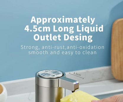 Kitchen Soap Machine Automatic Sensor Out of Hand Sanitizer Smart Electric Body Wash Soap Dispenser 304 Stainless Steel