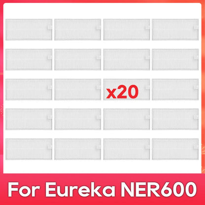 Fit For ( Eureka NER600 ) Roller Main Side Brush Hepa Filter Mop Rag Robot Vacuum Cleaner Spare Part Accessory Replacement Kit