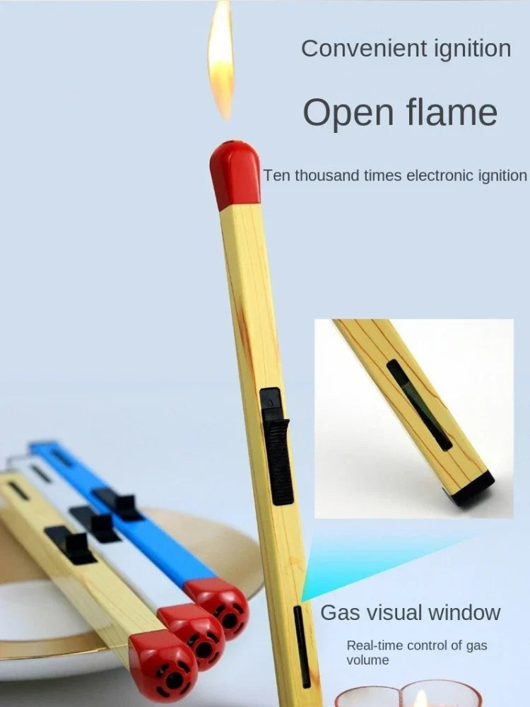 Little Red Book Tiktok Match Stick Lighter ins Girls Inflatable Super Large Aromatherapy Igniter Anti scald Incense