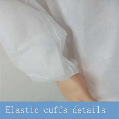 Disposable Breathable Dustproof Water Oil Resist Work Safety Clothing Anti Dust Spary Painting Decorating Labour Overall Suit