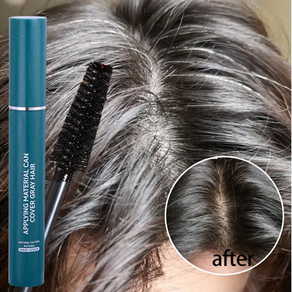 One-Time Hair Dyeing Stick Instant Gray Root Coverage Hair Color Cream Stick Temporary Cover Up White Hair Colour Dye No Harm