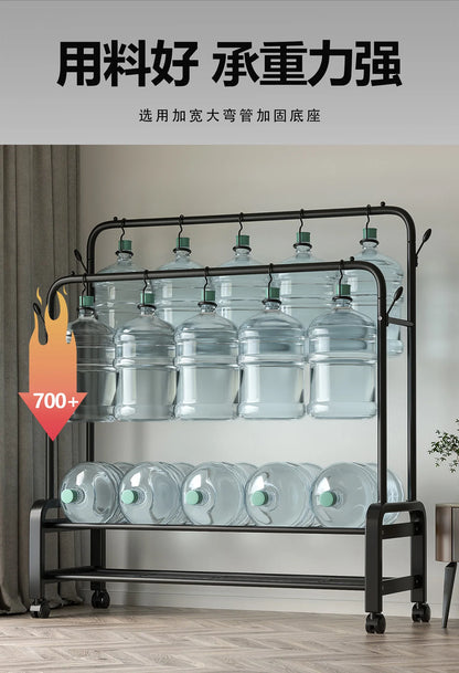 Standgarderobe Mäntel Seite Kinderzimmer Rack Wohnmöbel Garderobenständer Bodenständer Kleiderwand Kleiderbügel Kleiderbügel