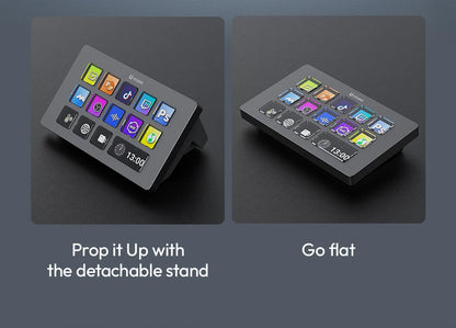 Ulanzi D200 Stream Deck Keyboard 13 LCD Keys All Customizable for Gaming Boardcast Livestreaming Office Content Creation YouTube