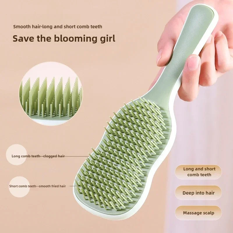Massage Hair Comb Anti Detangling HairBrush Hair Styling Detangler Fast Blow Drying Curling Hair Brushes Comb Hairdressing Tools