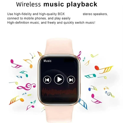 2025 Sports Smartwatch For Men Women Android IOS Phone 1.73" Screen Bluetooth Answer Call Heart Rate Fitness Tracker Watches