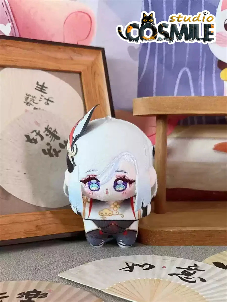 Genshin Impact げんしん 원신 Arataki Itto Shenhe Yoimiya Kamisato Ayato Stuffed Plushie Plush 12cm Doll Toy Keychain ML