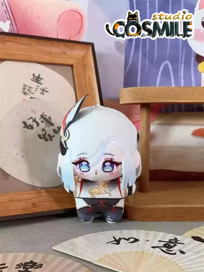 Genshin Impact げんしん 원신 Arataki Itto Shenhe Yoimiya Kamisato Ayato Stuffed Plushie Plush 12cm Doll Toy Keychain ML