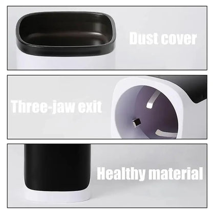 Cream Disposable Cup Holders Household Wall-Mounted Automatically Drop Punch-Free Paper Cups Dust-Proof Drinking Fountain Racks