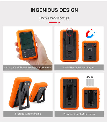 Digital Chef Thermometer Wireless Meat Thermometer Remote Instant Read BBQ Cooking Food Thermometer for Kitchen Oven Grill