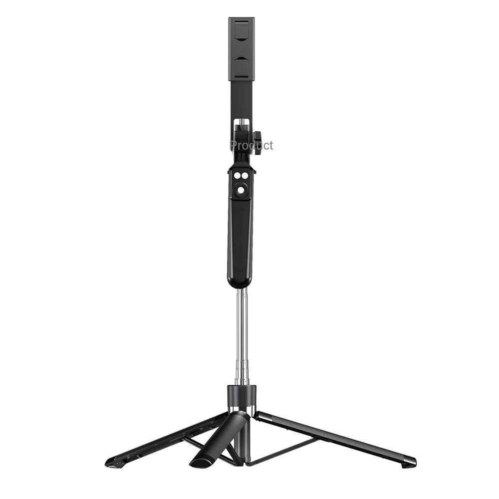 FANGTUOSI 1.7M 360 ° rotation Selfie Stick Wireless Tripod Stand with Light Bluetooth Remote Extendable phone holder for Tlktok