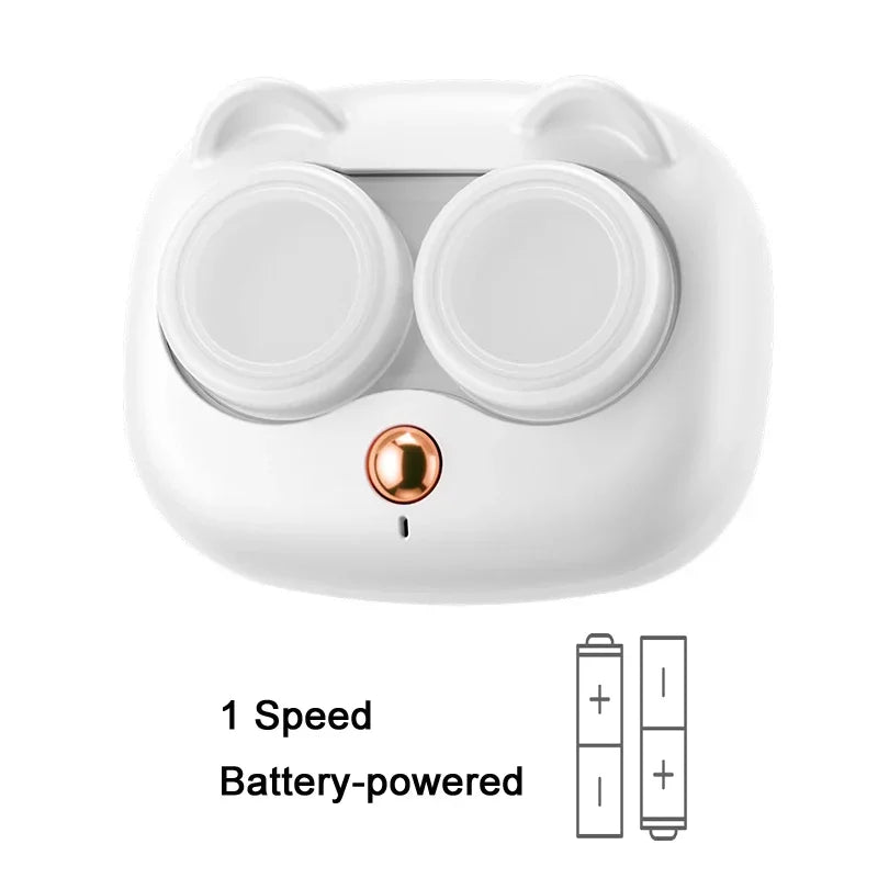 USB Ultrasonic Contact Lens Cleaner Machine,  with Removable Box, Portable Rechargeable & Battery Dual mode optional