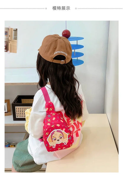 PAW Patrol New Kids Coin Wallet Cartoon Cute Boobs Bag 2025 Boys Girls Fashion Casual Crossbody Bag Gift